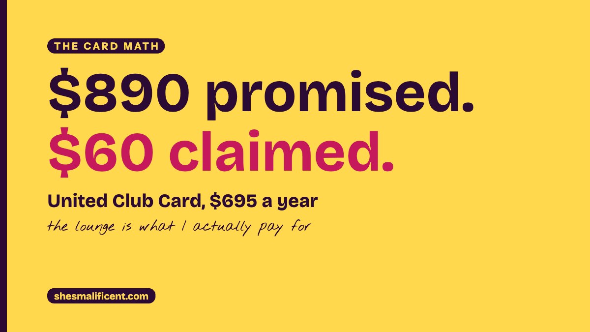 Chase advertises $890 of credits on a $695 card. The biggest one arrives $10 at a time. I claimed $60.